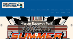 Desktop Screenshot of mercerracewaypark.com