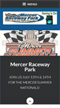 Mobile Screenshot of mercerracewaypark.com